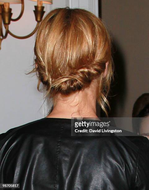 Actress Amber Valletta attends the Big Brothers Big Sisters' Accessories for Success Spring Luncheon at the Beverly Hills Hotel on April 27, 2010 in...