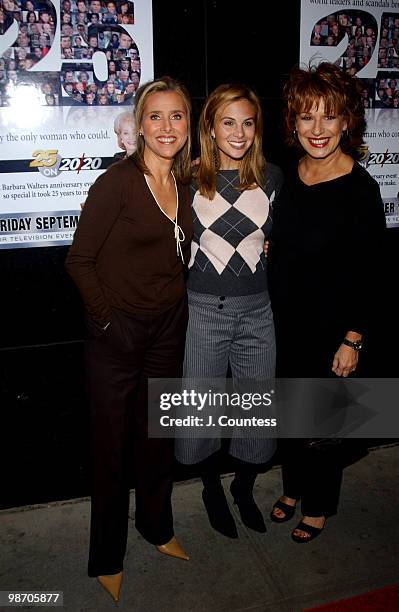 Meredith Vieira, Elisabeth Hasselbeck and Joy Behar