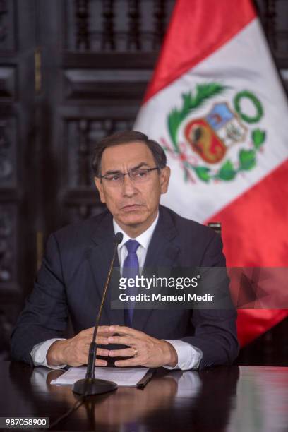 President of Peru Martín Vizcarra, ratified a fight against corruption and the firm support of the Government to those who denounce this type of...