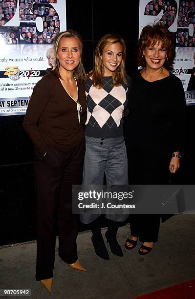 Meredith Vieira, Elisabeth Hasselbeck and Joy Behar