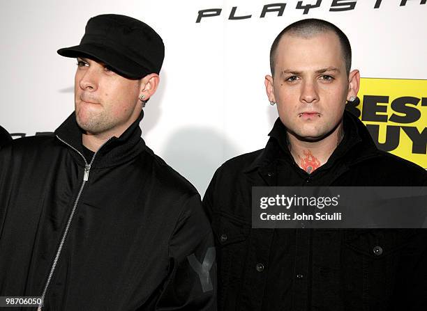 Joel Madden and Benji Madden