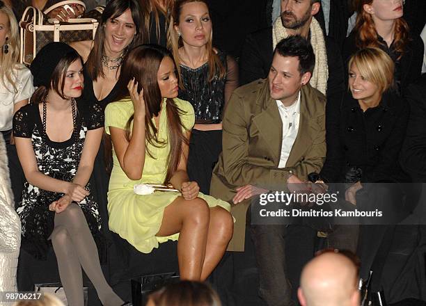 Rachel Bilson, Rihanna, Joel Madden and Nicole Richie