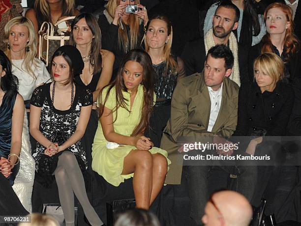 Rachel Bilson, Rihanna, Joel Madden and Nicole Richie