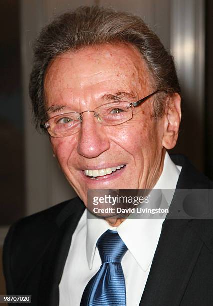 Actor Norm Crosby attends the Big Brothers Big Sisters' Accessories for Success Spring Luncheon at the Beverly Hills Hotel on April 27, 2010 in...