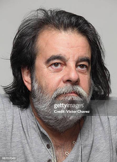 Musician and composer, Antonio Moogie Canazio attends the Grammy at Your School press conference at Academia De Musica - Fermatta on April 27, 2010...