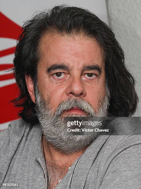 Musician and composer, Antonio Moogie Canazio attends the Grammy at Your School press conference at Academia De Musica - Fermatta on April 27, 2010...