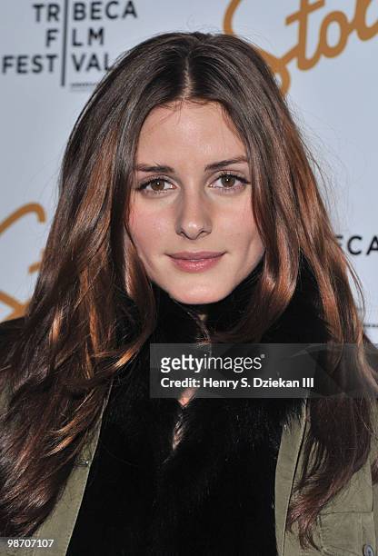 Socialite Olivia Palermo attends the 2010 Stoli Film Pioneer Awards at the Tribeca Grand Hotel on April 26, 2010 in New York City.