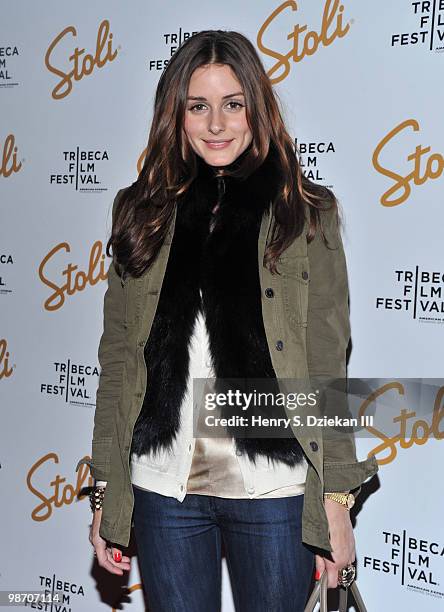 Socialite Olivia Palermo attends the 2010 Stoli Film Pioneer Awards at the Tribeca Grand Hotel on April 26, 2010 in New York City.