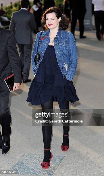 Jasmine Guinness arrives at the Samsung 3D Television party at the Saatchi Gallery, Duke of York's HQ on April 27, 2010 in London, England.