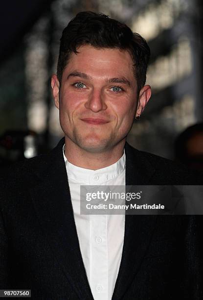 Mathew Horne attends 10th anniversary party of the Sanderson Hotel in aid of Clic Sargent at Sanderson Hotel on April 27, 2010 in London, England.