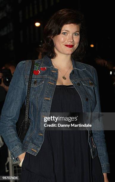 Jasmine Guinness attends 10th anniversary party of the Sanderson Hotel in aid of Clic Sargent at Sanderson Hotel on April 27, 2010 in London, England.