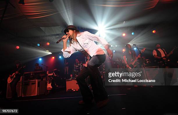 Musician Kid Rock performs onstage during the truTV Upfront 2010 at Skylight SOHO on April 27, 2010 in New York City. 19847_002_0160.JPG