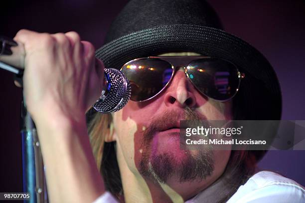 Musician Kid Rock performs onstage during the truTV Upfront 2010 at Skylight SOHO on April 27, 2010 in New York City. 19847_002_0141.JPG