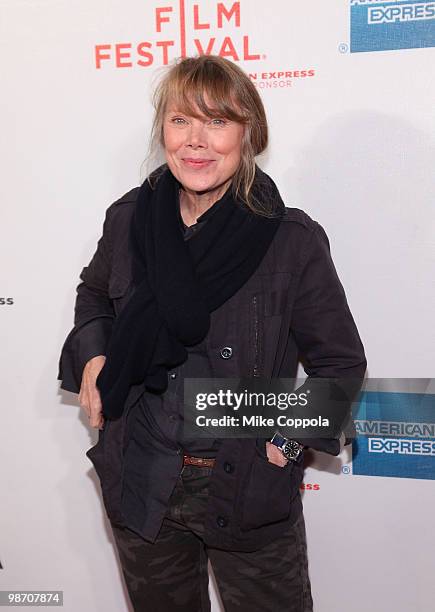 Actress Sissy Spacek attends the "Get Low" premiere during the 9th Annual Tribeca Film Festival at the Tribeca Performing Arts Center on April 27,...