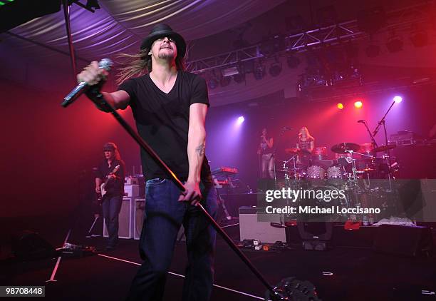 Musician Kid Rock performs onstage during the truTV Upfront 2010 at Skylight SOHO on April 27, 2010 in New York City. 19847_002_0215.JPG