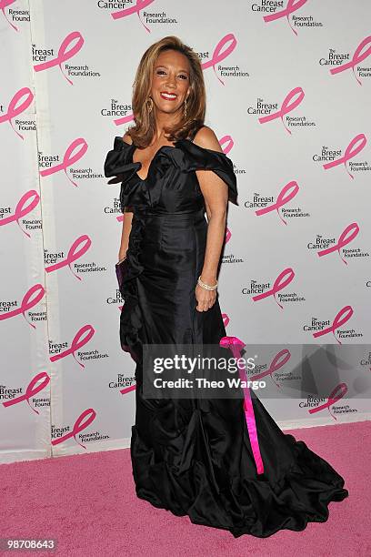 Denise Rich attends the 2010 Breast Cancer Research Foundation's Hot Pink Party at The Waldorf=Astoria on April 27, 2010 in New York City.