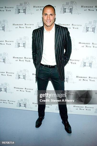 Photographer Nigel Barker attends the Humane Society of New York's Third Benefit Photography Auction at DVF Studio on April 27, 2010 in New York City.