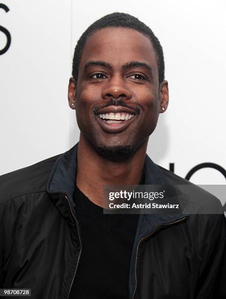 Actor Chris Rock attends a special screening of Jean-Michel Basquiat: The Radiant Child presented by NOWNESS & Arthouse Films at MOMA on April 27,...