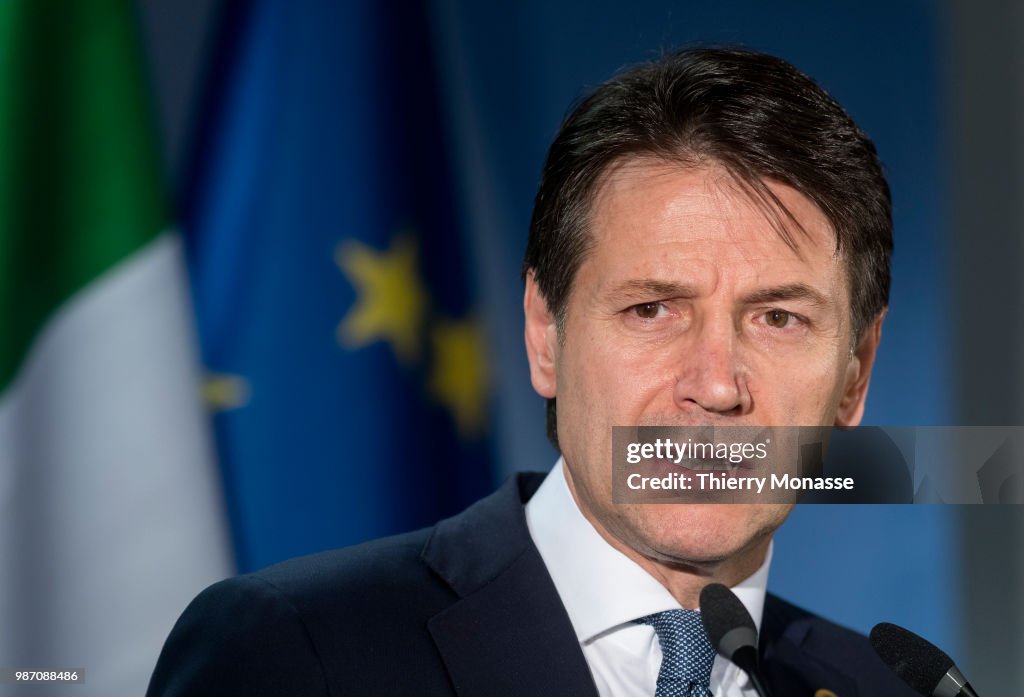 Political Leaders Attend The July 2018 EU Council Meeting - Day Two