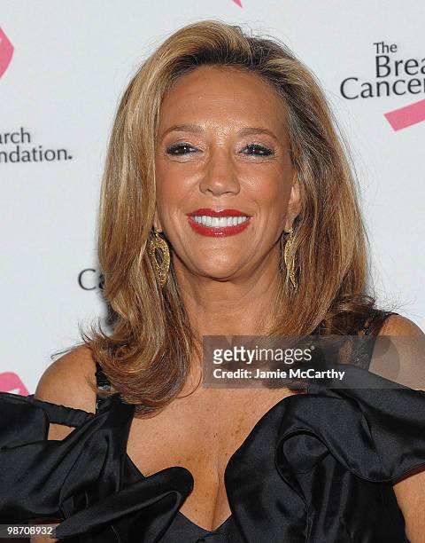 Denise Rich attends the 2010 Breast Cancer Research Foundation's Hot Pink Party at The Waldorf=Astoria on April 27, 2010 in New York City.