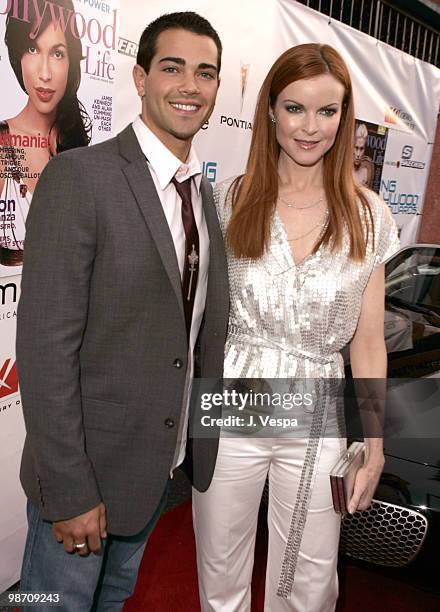 Jesse Metcalfe and Marcia Cross