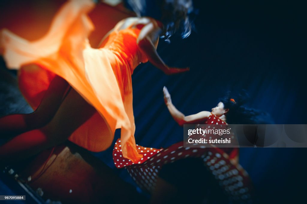 Dancing in the club