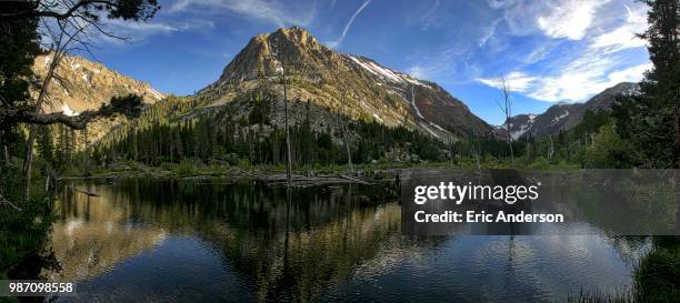 lundy canyon sunset - lundy canyon stock pictures, royalty-free photos & images