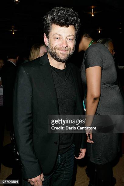 Actor Andy Serkis attends the TF, TFFV Party during the 2010 Tribeca Film Festival at The Smyth Hotel on April 27, 2010 in New York City.