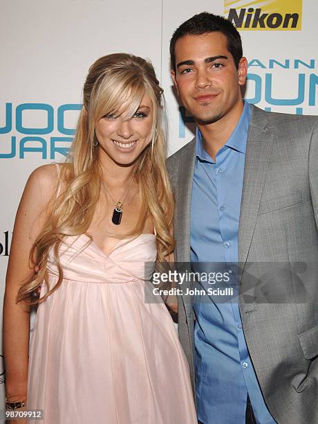 Caleigh Peters and Jesse Metcalfe