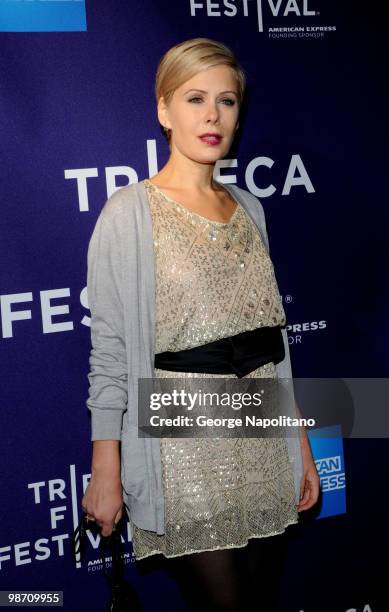Tara Subkoff attends the "The Killer Inside Me" premiere during the 9th Annual Tribeca Film Festival at the SVA Theater on April 27, 2010 in New York...