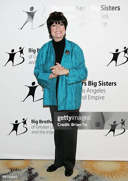 Jo Anne Worley attends Big Brothers Big Sisters' "Accessories for Success" spring luncheon at Beverly Hills Hotel on April 27, 2010 in Beverly Hills,...