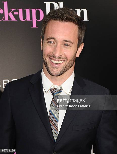 Actor Alex O'Loughlin attends the premiere of "The Back-Up Plan" at Regency Village Theatre on April 21, 2010 in Westwood, California.