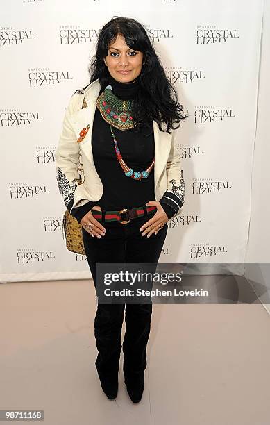 Donna D'cruz attends the Molly Ringwald book launch hosted by Swarovski CRYSTALLIZED at Swarovski CRYSTALLIZED� Concept Store on April 27, 2010 in...