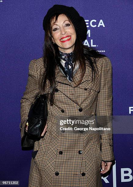 Roberta Handley attends the "The Killer Inside Me" premiere during the 9th Annual Tribeca Film Festival at the SVA Theater on April 27, 2010 in New...