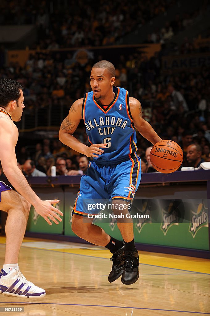 Oklahoma City Thunder v Los Angeles Lakers, Game 5