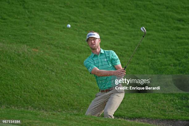 Tyson Alexander of the United States during the third round of the PGA TOUR Latinoamérica Guatemala Stella Artois Open at La Reunion Golf Resort -...