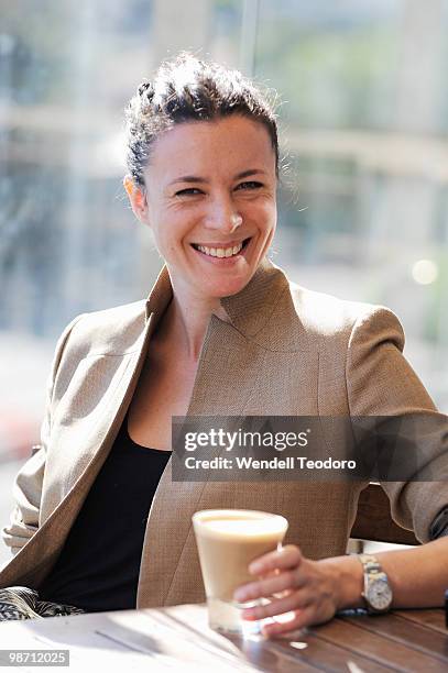 Blogger Garance Dore attends the Garance Dore Winter With Westfield Designer Installation launch at Westfield Bondi Junction on April 28, 2010 in...