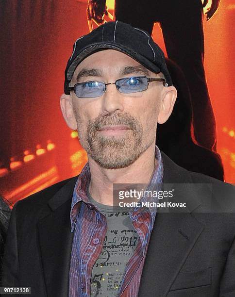 Actor Jackie Earle Haley attends the Los Angeles Premiere of 'A Nightmare On Elm Street' at Grauman's Chinese Theatre on April 27, 2010 in Hollywood,...
