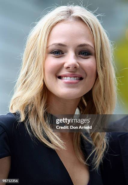 Jessica Marais poses during the nominations announcement for the 52nd TV Week Logie Awards at The Ivy on March 29, 2010 in Sydney, Australia.