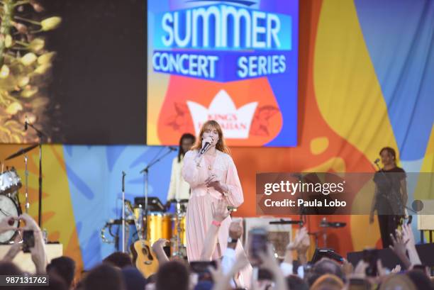 Florence and the Machine performs live from Central Park on "Good Morning America," as part of the GMA Summer Concert series on Friday, June 29, 2018...