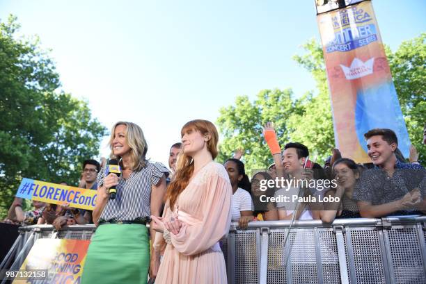 Florence and the Machine performs live from Central Park on "Good Morning America," as part of the GMA Summer Concert series on Friday, June 29, 2018...