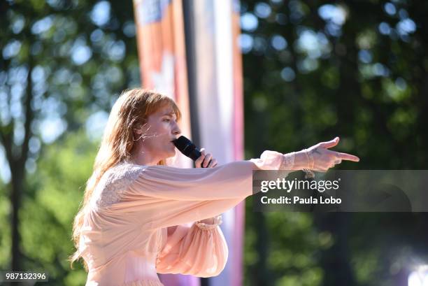 Florence and the Machine performs live from Central Park on "Good Morning America," as part of the GMA Summer Concert series on Friday, June 29, 2018...