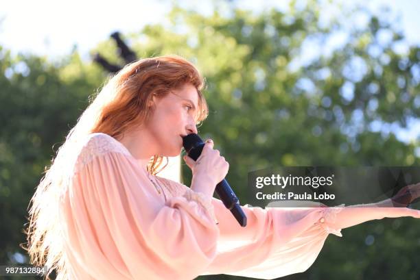 Florence and the Machine performs live from Central Park on "Good Morning America," as part of the GMA Summer Concert series on Friday, June 29, 2018...