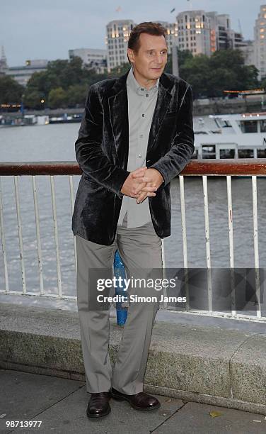 Liam Neeson attends the screening of Taken at the opening night of TCM Crime Scene Festival at BFI Southbank on September 24, 2008 in London, England.