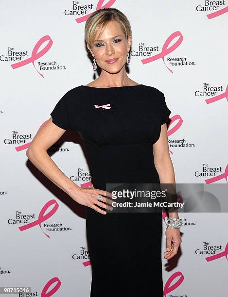 Actress Julie Benz attends the 2010 Breast Cancer Research Foundation's Hot Pink Party at The Waldorf=Astoria on April 27, 2010 in New York City.