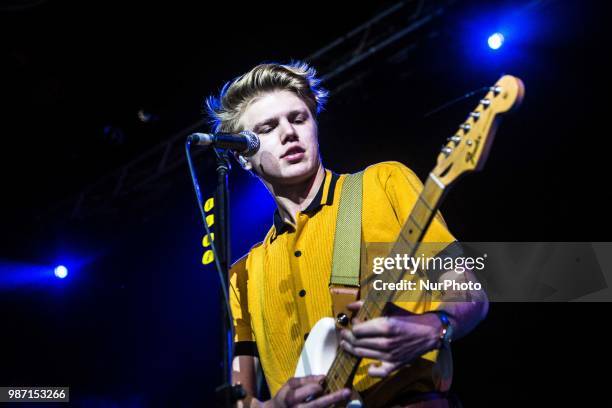 New Hope Club performs live at Alcatraz in Milano, Italy, on May 22 2018