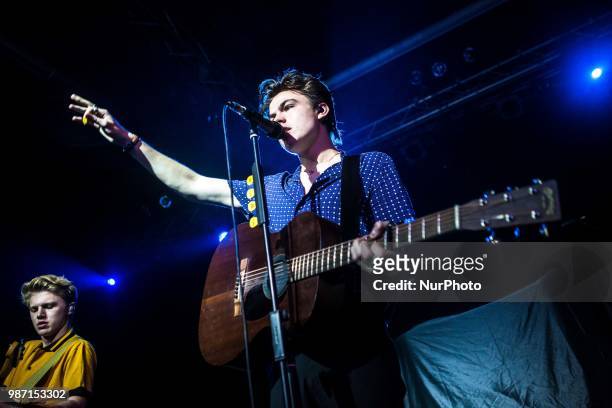 New Hope Club performs live at Alcatraz in Milano, Italy, on May 22 2018
