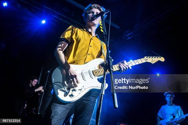New Hope Club performs live at Alcatraz in Milano, Italy, on May 22 2018