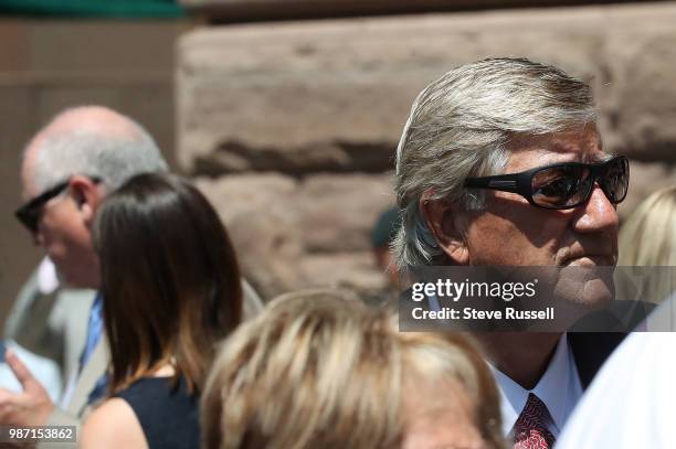 Former Premier Mike Harris. Doug Ford is sworn in as the 26th Premier of Ontario by The Honourable Elizabeth Dowdeswell, Lieutenant Governor of...