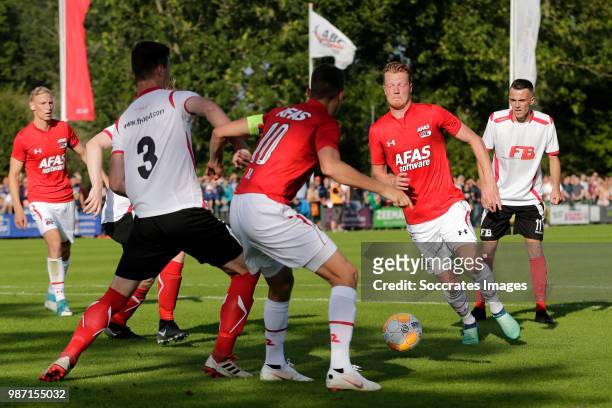 Ferdy Druif of AZ Alkmaar during the match between Regioselectie Dirkshorn v AZ Alkmaar at the Sportpark Dirkshorn on June 29, 2018 in Dirkshorn...